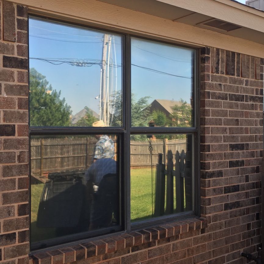 Before, Brown Brick Home